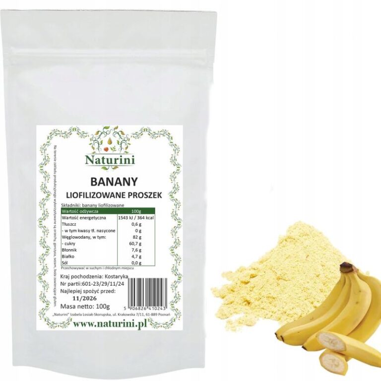 Odkryj niezwykłe właściwości bananas w proszku i ich wpływ na zdrowie